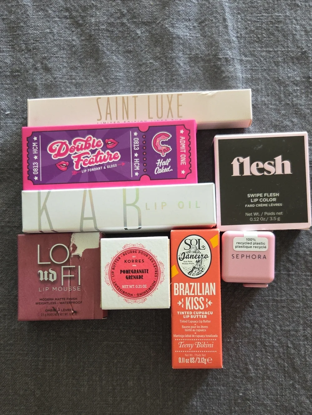 Lip Butter, Mousse, Oil Bundle - All Unused NIB